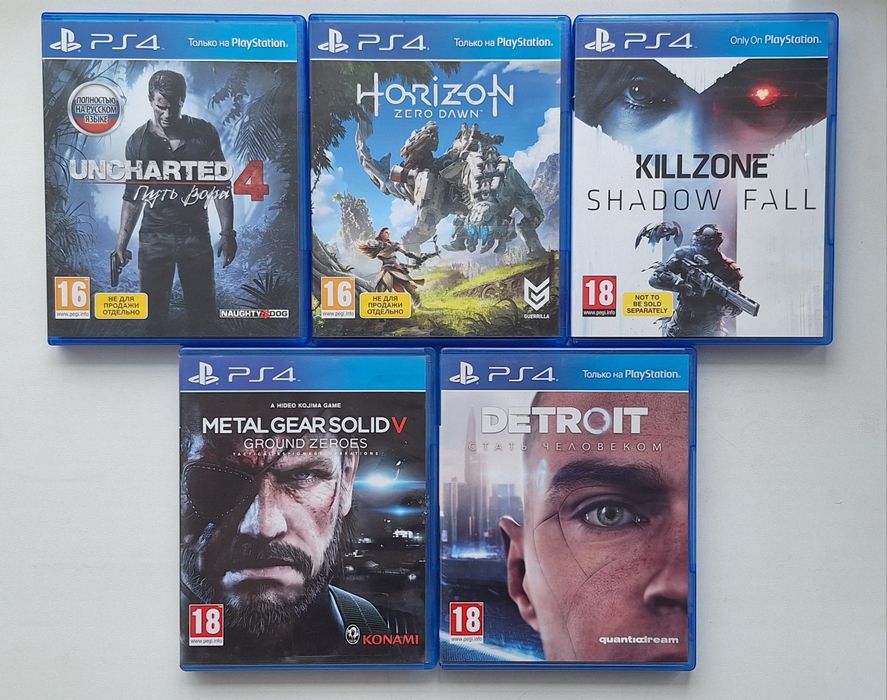 PS4 игры для SonyPlaystation 4