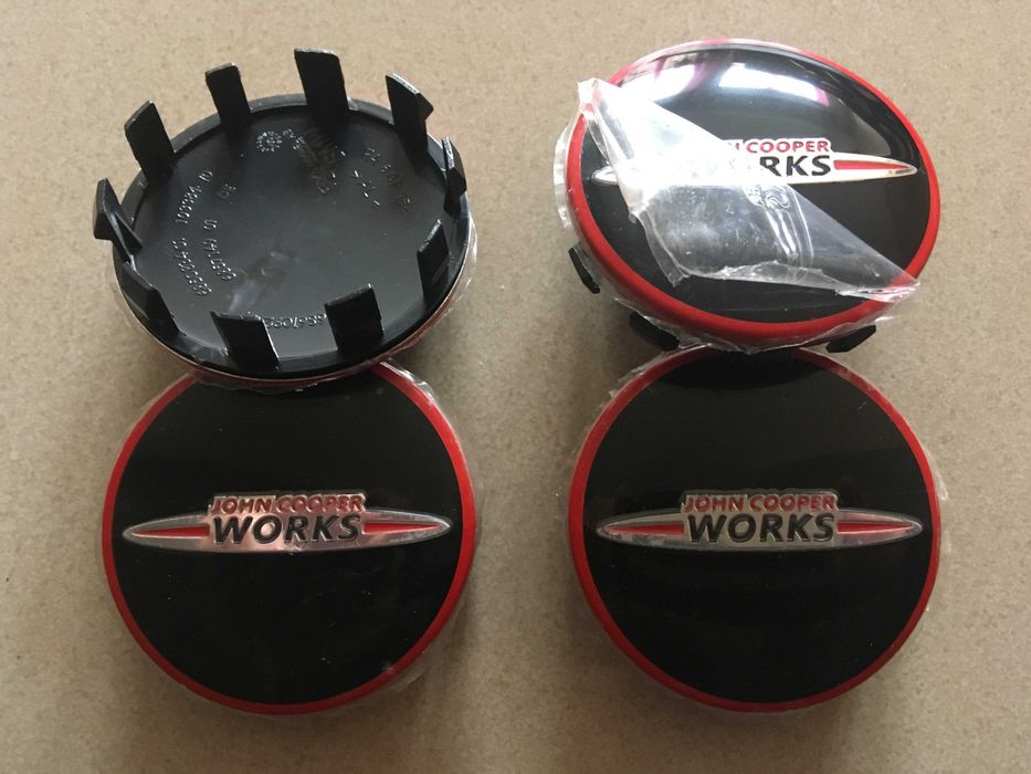 zaślepki mini jcw dekielki kół f56