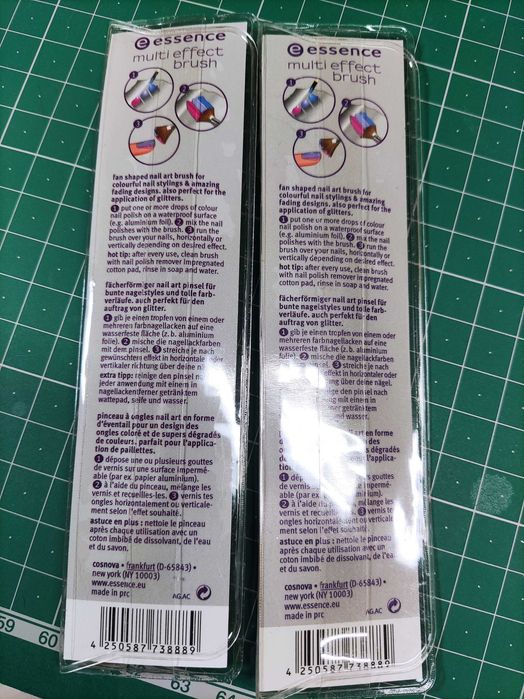 Pincéis Essence Maquilhagem Cosmética e Unhas Gel