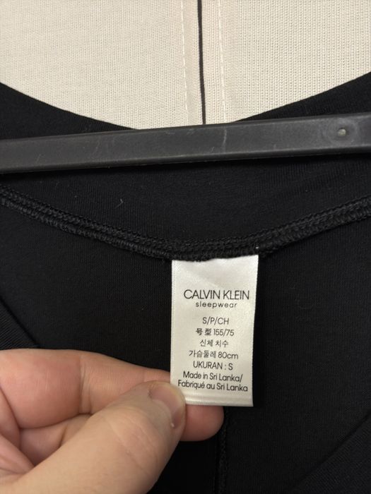 Czarna sukienka damska calvin klein S