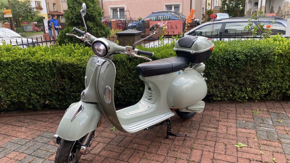 Skuter elektryczny retro classic vespa prad nowy elektryk motorower