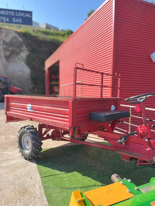 Motocultivador Usado Valpadana Blitz M120 + Reboque + Fresa