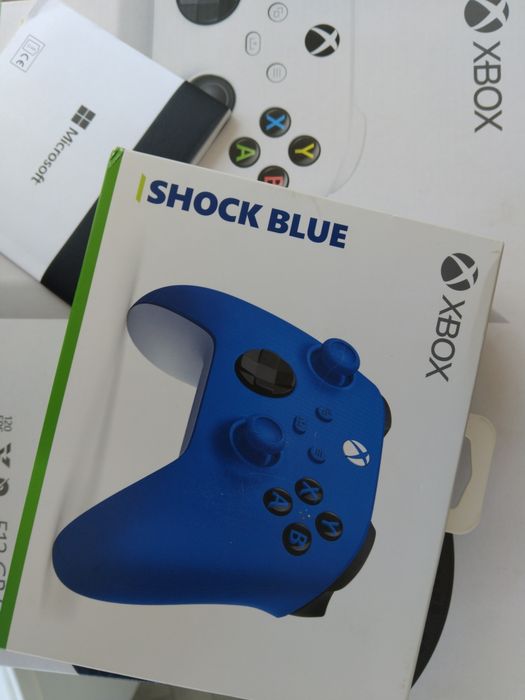 Xbox Series Original Novo Comando Shock Blue