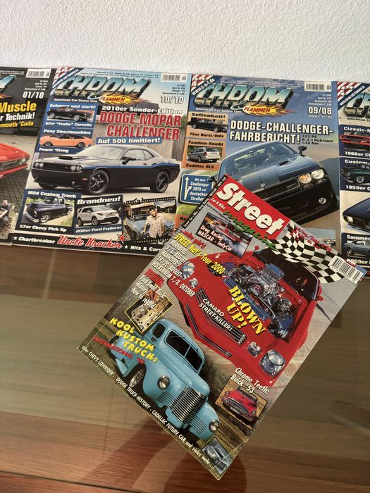 5 журналів CHROM und flammen автожурнал журнал авто