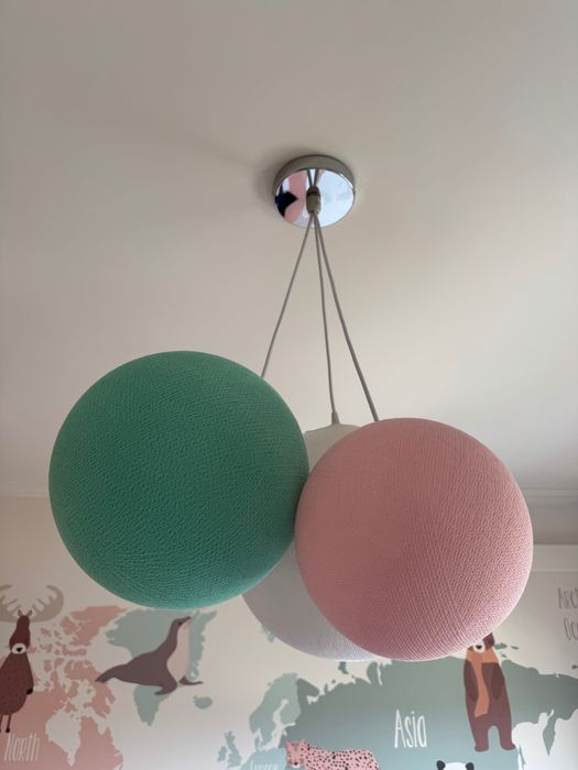 Candeeiro teto quarto criança