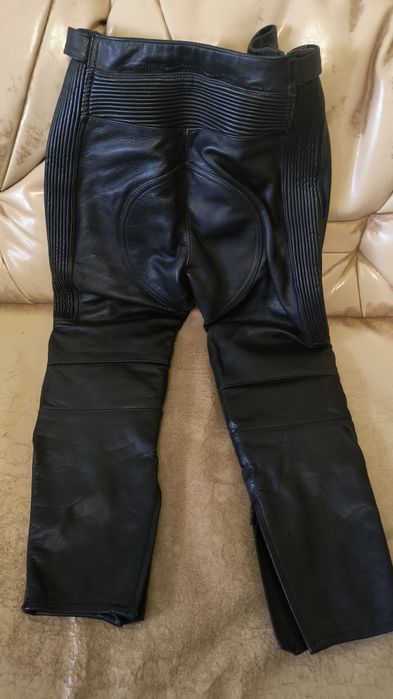Шкіряні мотоштани жіночі