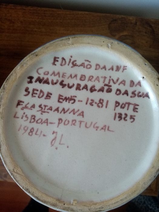 Pote de farmácia faiança Sant'Anna