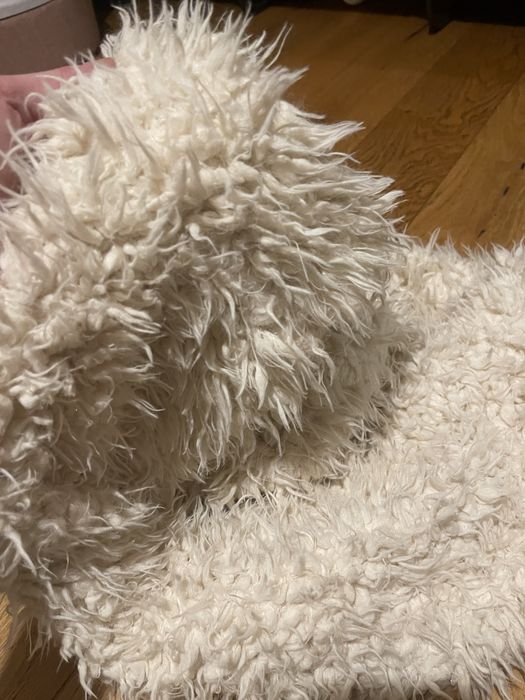 Szalik/komin miekkie kremowe futerko Reserved