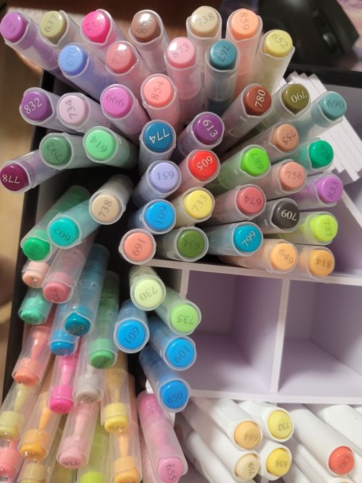 Акрилові маркери гуангна для розмальовок по шт