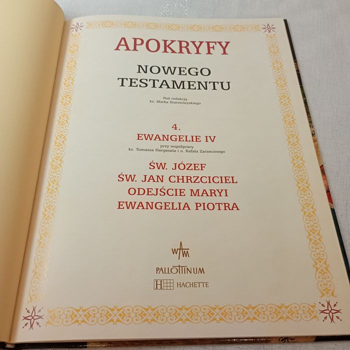 Św. Józef. Św. Jan Chrzciciel... Apokryfy Nowego Testamentu.