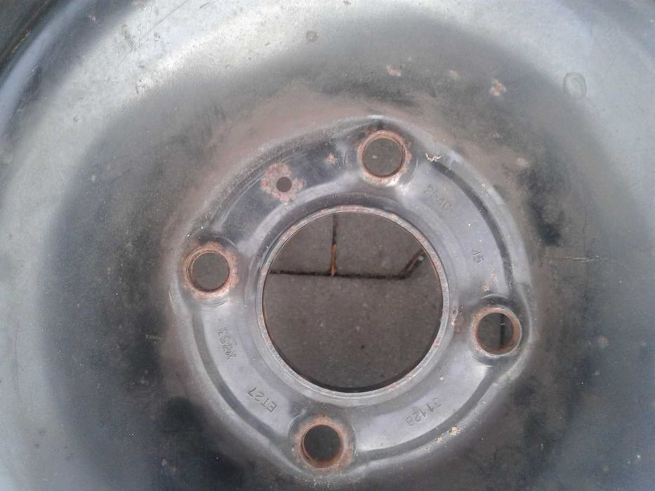 Felga 15 Koło 4x108 Peugeot 206 307 ET27 4x100 Dojazdówka Zapas Opona