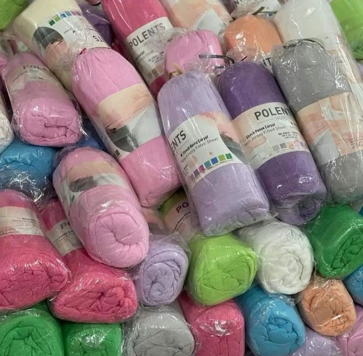 Махрова простинь на резинці простирадло простынь