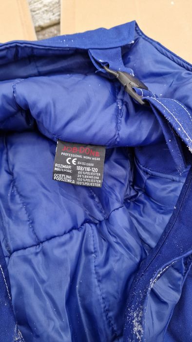 Zimowy ubranie robocze