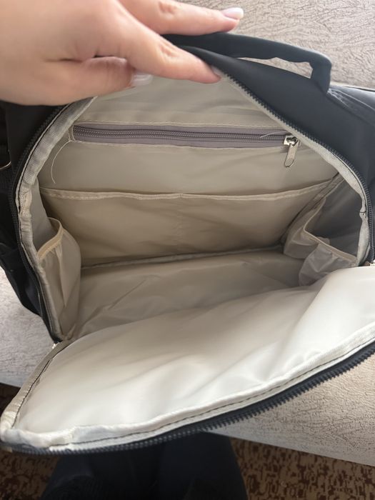 Нова сумка-рюкзак Baby Bag для мами | Чорна | Нова