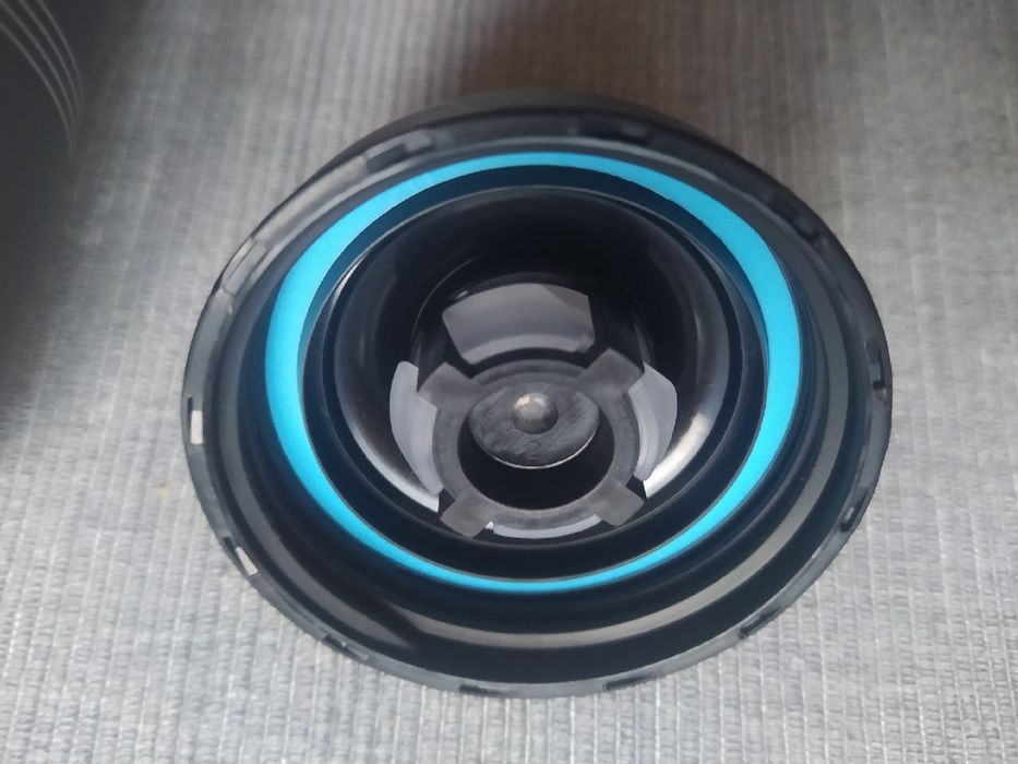 Bidon rowerowy TinkRider 750 ml-czarny i szary mat