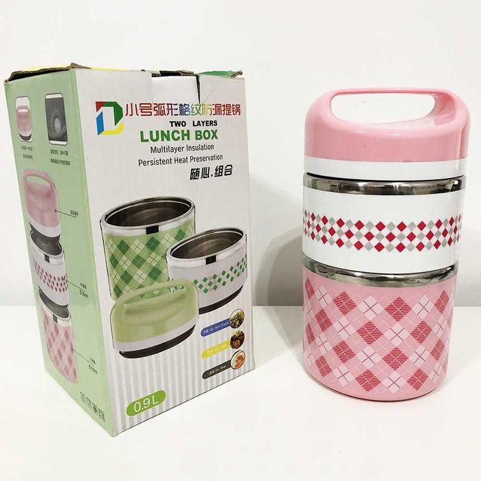 Ланч бокс UNIQUE UN-1521 1,5л. Колір рожевий