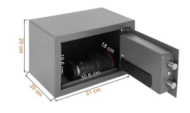 Sejf domowy elektroniczny, kasa pancerna