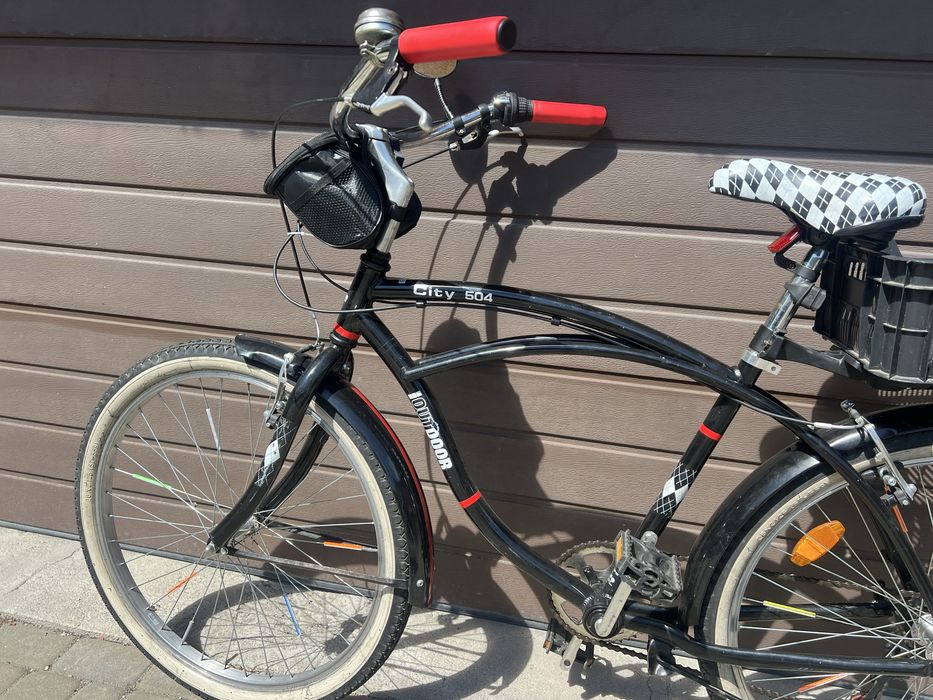 Rower Miejski Damski/Męski Crusier 26 Alu|Lekki|6Bieg|Doinwestowany