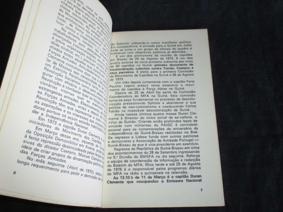 Livro Elementos para a Compreensão do 25 de Novembro Duran Clemente