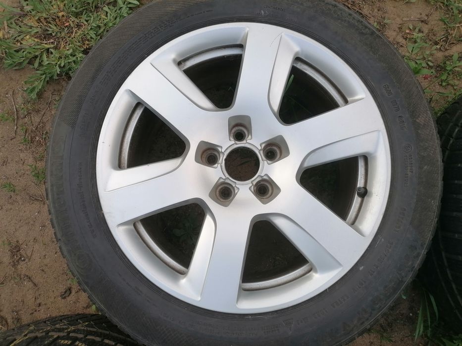 Alufelgi Audi A6 C7 17 cali 5x112 8j zimowe opony koła