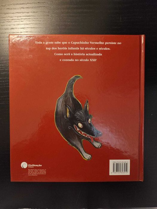 (Env. Incluído) O Capuchinho Vermelho no Século XXI de Luísa Ducla Soares