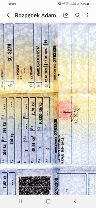 Skuter Peugeot Django 49cm3 2020