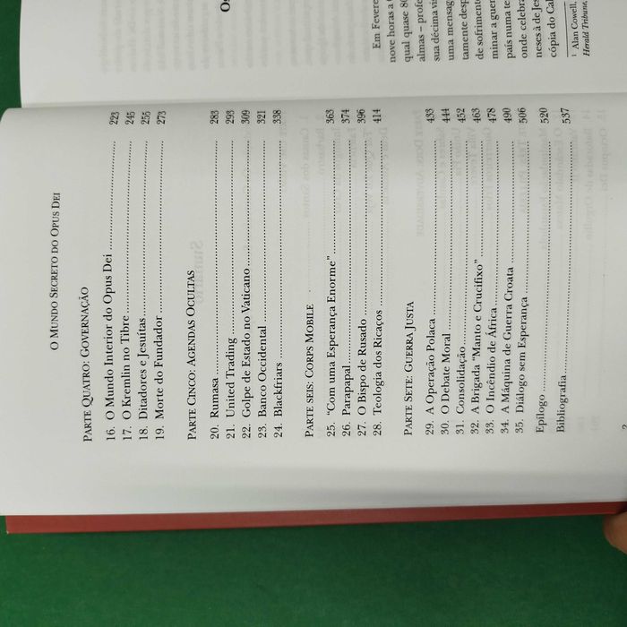 O Mundo Secreto do Opus Dei de Robert Hutchison