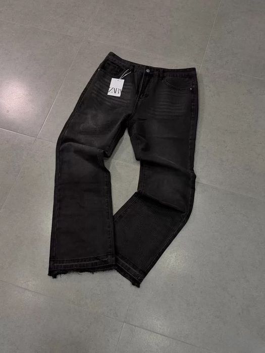 Джинсы flared Zara type jeans клеш