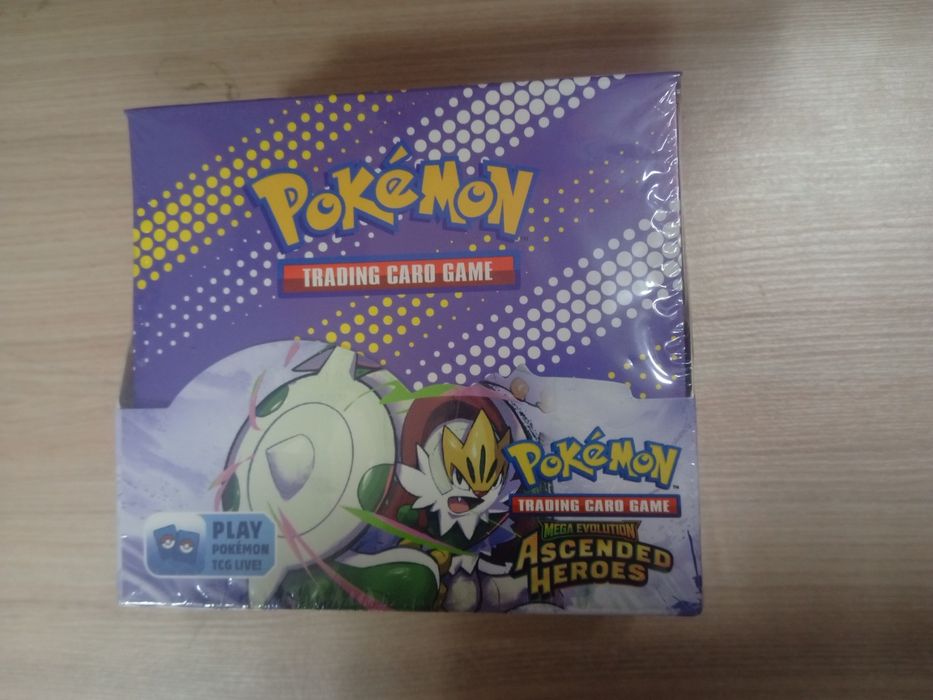 Pokemon TCG Mega Evolution Ascended Heroes Booster Box Sealed 36 Boosterów
