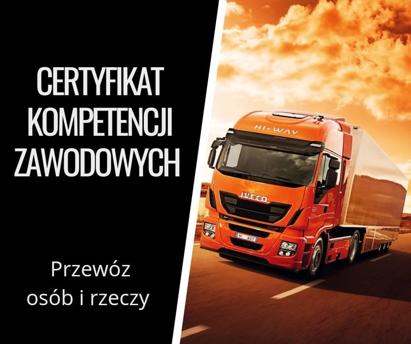 Użyczę Certyfikat Kompetencji Zawodowych Rzeczy i Osób