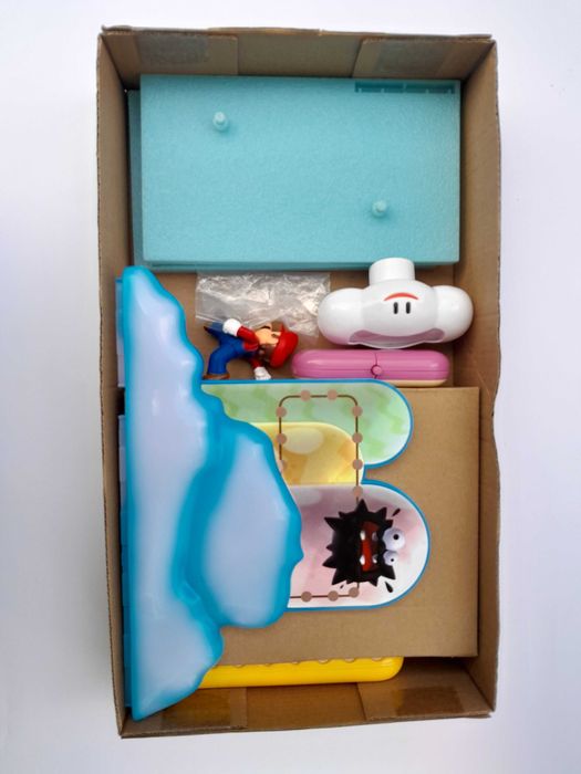 Super Mario Diorama Playset cloud