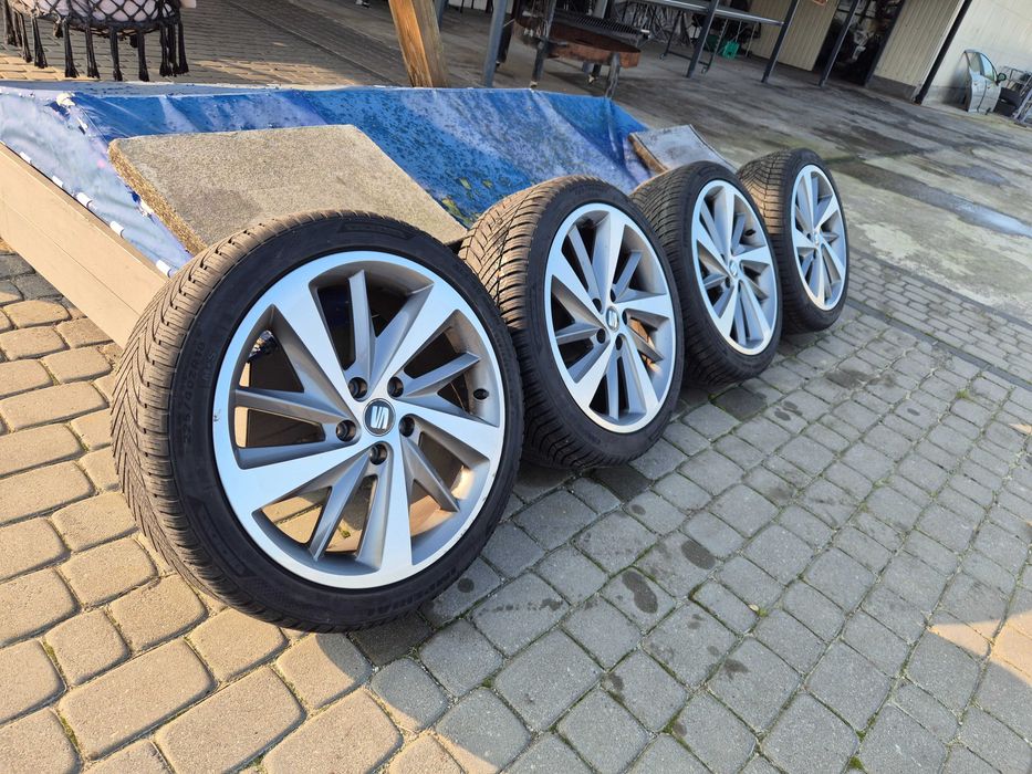 Koła komplet wielosezon.  Seat 5x112