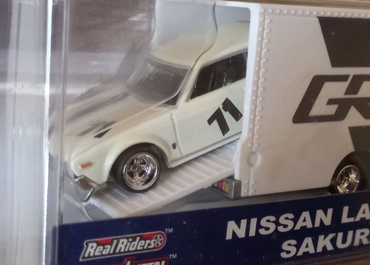 Hot wheels team transport nissan laurel 2000 SGX sakura Sprinter