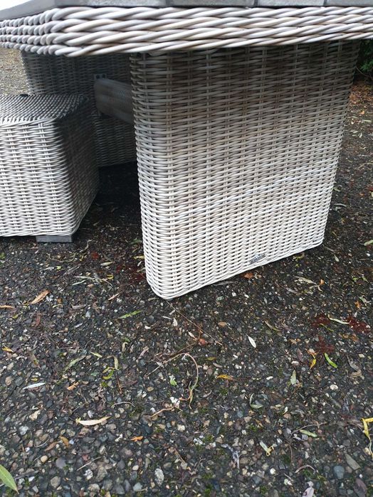 Garden Impressions piękne meble ogrodowe-technorattan-narożnik,fotel