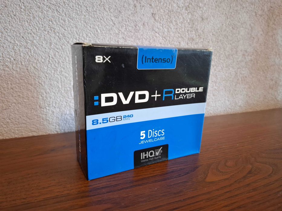 DVD+R Double Layer Intenso 8x - zafoliowane