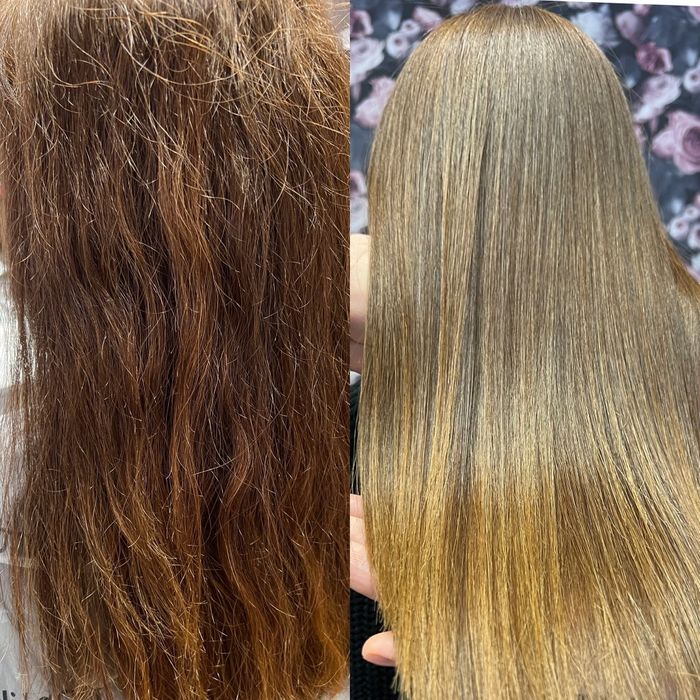 Prostowanie włosów metodą keratynową