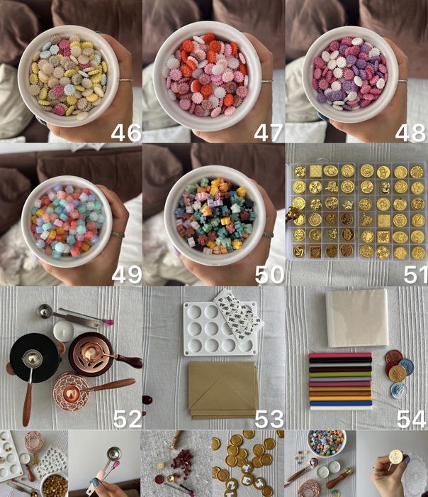 100pcs PRETO cera selar lacre sinete selo carimbar craft scrapbook