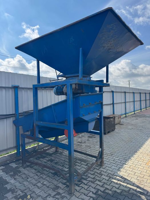 Kruszarka walcowa do węgla z przesiewaczem wibracyjnym 2 frakcje