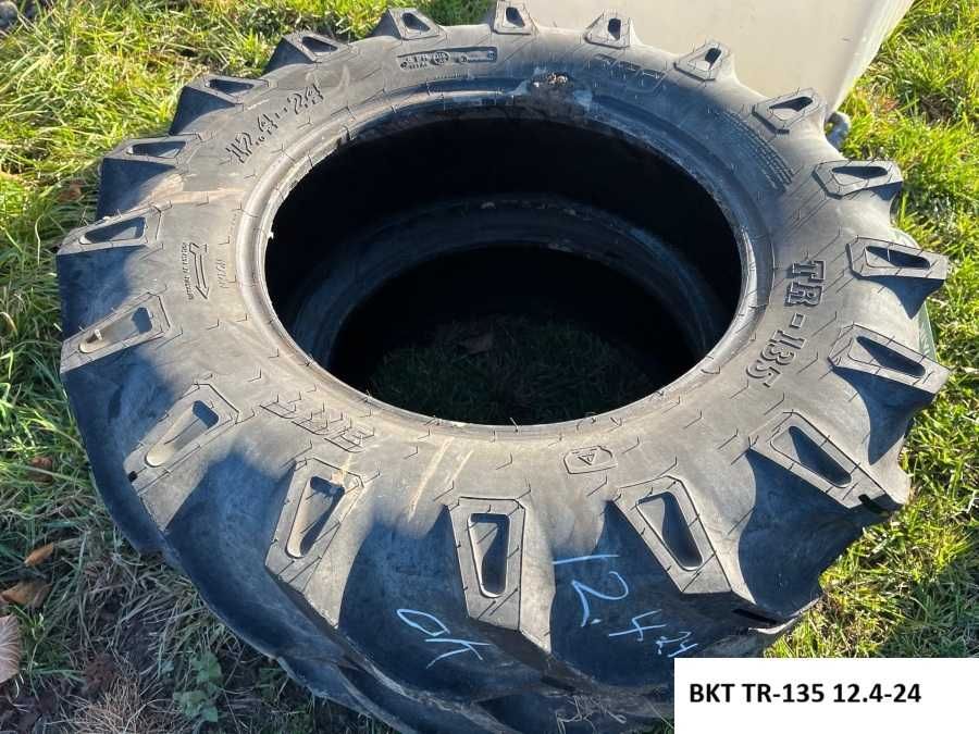 Opona BKT TR-135 12.4-24 8PR stan bardzo dobry D003