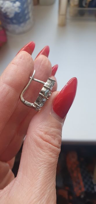 Серебряные серьги