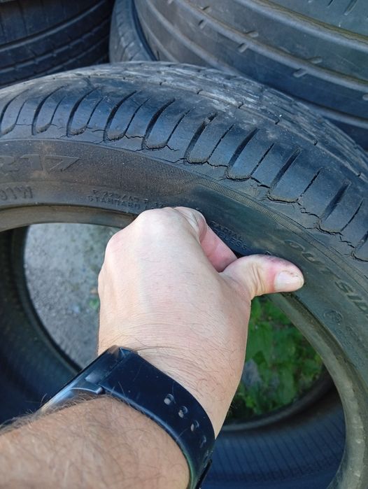 225.45.17 Pirelli 2шт літо шини бу бв гума склад Харків Шиномантаж 50