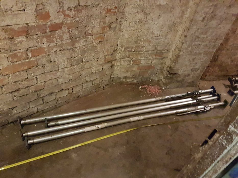 Tyczka Tyczki rozporki transportowe, trzecia reka, aluminium