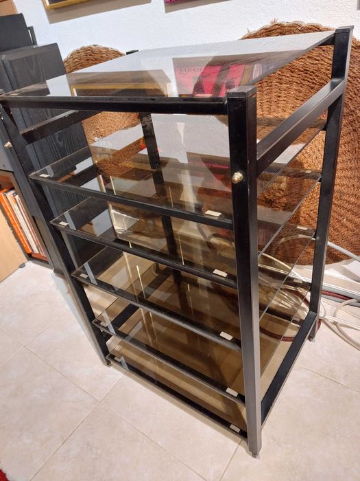 Mesa móvel hifi aparelhagem