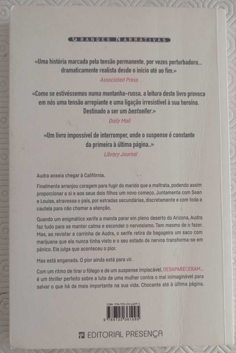 Desapareceram, Haylen Beck - livro