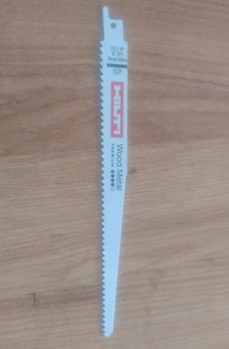 Brzeszczot 23 I 9" 6 TPI nóż do piły szablastej  Hilti 10szt