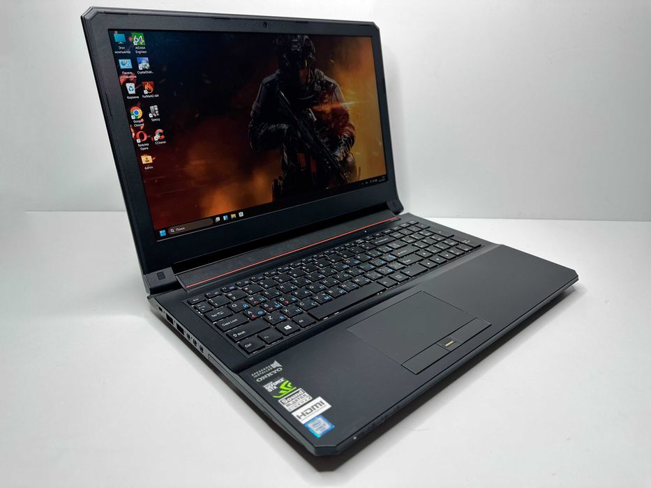 Ігровий Clevo N155RD1, Core i7-6700HQ, 16Gb, SSD+HDD, GTX 960M, FHD