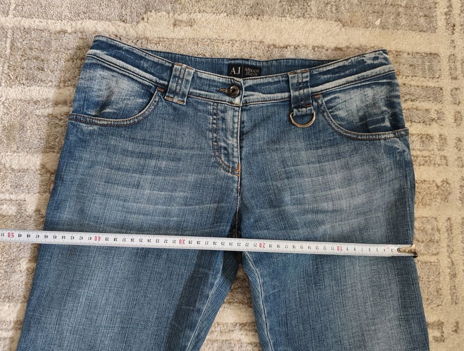 Dżinsy Armani Jeans Made in Italy Rozmiar 30 | Przetarcia / Wycierusy