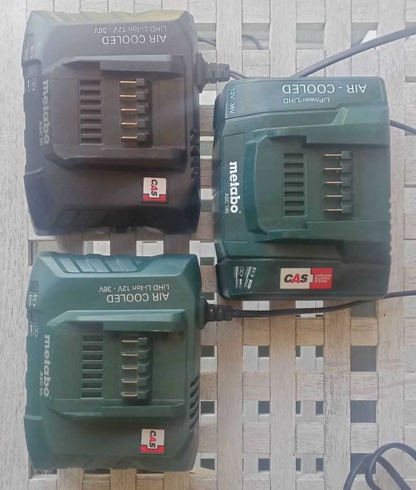 Зарядні пристрої Metabo ASC 55 ASC 145 CAS 12-18-36V