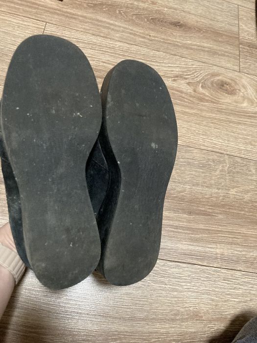 Осінні ботінки замша 36 розмір