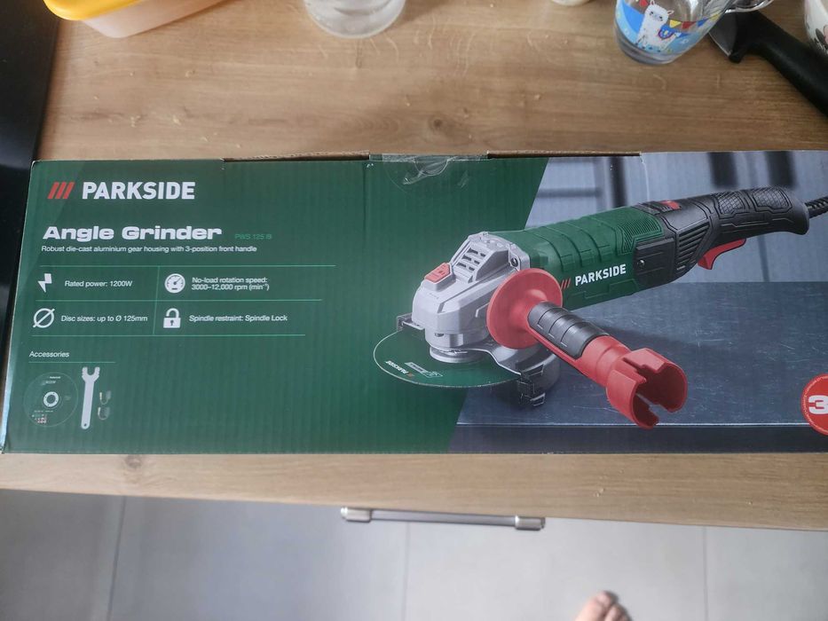 Szlifierka kątowa Parkside 1200W!!!
